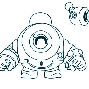 Раскраска Нани из Браво Старс