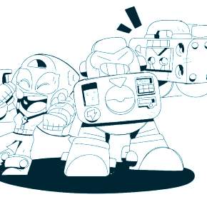 Раскраска Вольт из Браво Старс