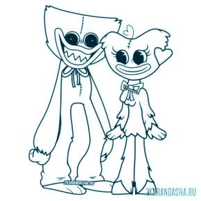 Раскраски Хаги Ваги Раскраски Хаги Ваги