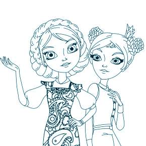 Раскраски Царевны Раскраски Царевны