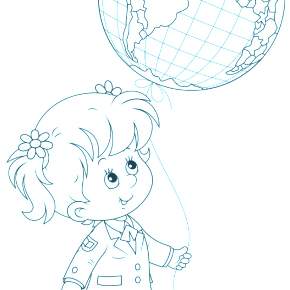 Раскраски День защиты детей Раскраски День защиты детей