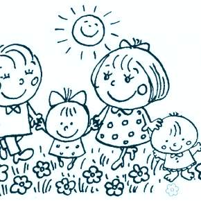 Раскраски День защиты детей Раскраски День защиты детей