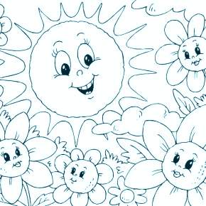 Раскраски День защиты детей Раскраски День защиты детей