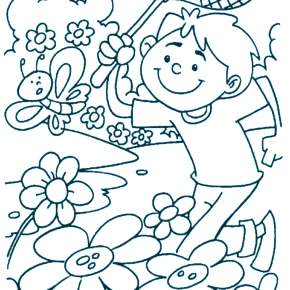 Раскраски Лето Раскраски Лето