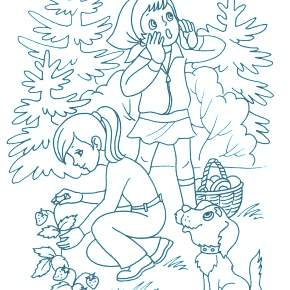 Раскраски Лето Раскраски Лето