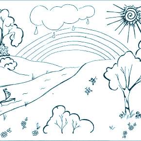 Раскраски Лето Раскраски Лето