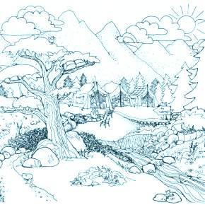 Раскраски Лето Раскраски Лето