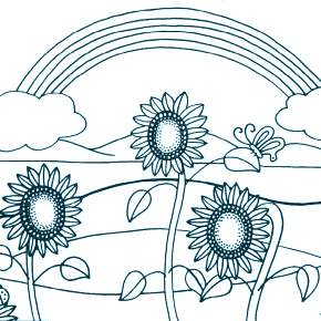 Раскраски Лето Раскраски Лето