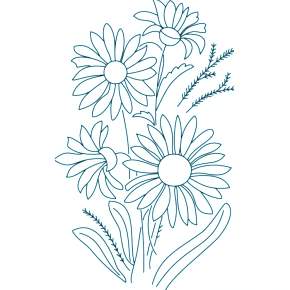 Раскраска Ромашка Раскраска Ромашка