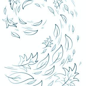 Раскраски Осенний листопад Раскраски Осенний листопад