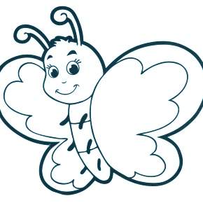 Раскраски Бабочки Раскраски Бабочки