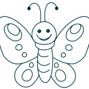 Раскраски Бабочки Раскраски Бабочки