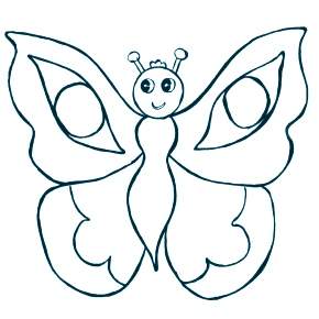 Раскраски Бабочки Раскраски Бабочки