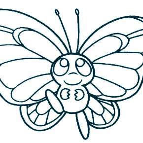 Раскраски Бабочки Раскраски Бабочки