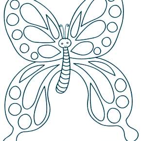 Раскраски Бабочки Раскраски Бабочки
