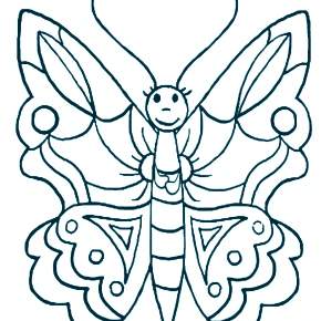 Раскраски Бабочки Раскраски Бабочки