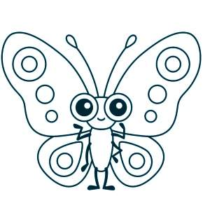 Раскраски Бабочки Раскраски Бабочки