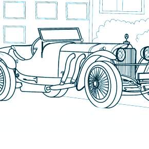 Раскраски машинки
