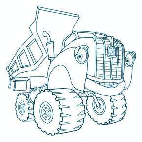 Раскраски машинки