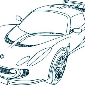 Раскраски машинки