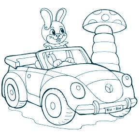 Раскраски машинки