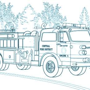 Раскраски машинки