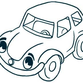 Раскраски машинки