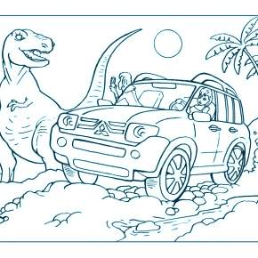 Раскраски машинки