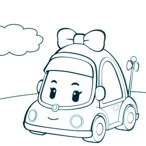 Раскраски машинки