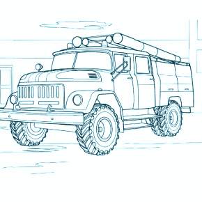 Раскраски машинки