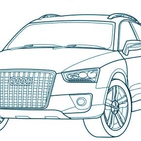 Раскраски машинки