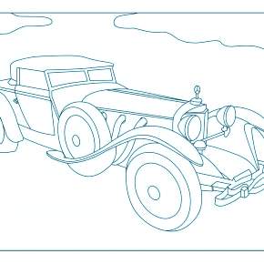 Раскраски машинки