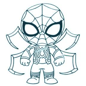 Раскраска Человека-Паука Раскраска Человека-Паука