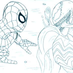 Раскраска Человека-Паука Раскраска Человека-Паука