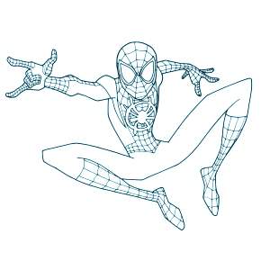 Раскраска Человека-Паука Раскраска Человека-Паука