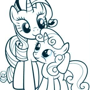 Раскраски Пони Раскраски Пони