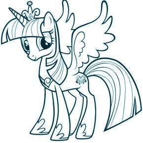 Раскраски Пони Раскраски Пони