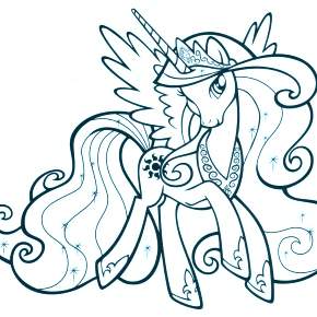 Раскраски Пони Раскраски Пони