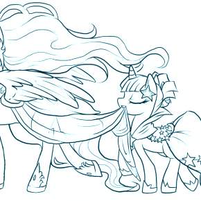 Раскраски Пони Раскраски Пони
