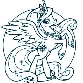 Раскраски Пони Раскраски Пони