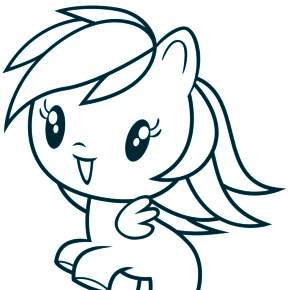 Раскраски Пони Раскраски Пони