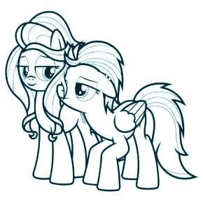 Раскраски Пони Раскраски Пони