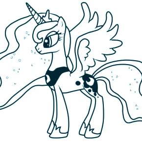 Раскраски Пони Раскраски Пони