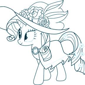 Раскраски Пони Раскраски Пони