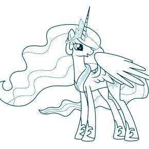 Раскраски Пони Раскраски Пони