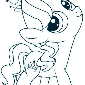 Раскраски Пони Раскраски Пони