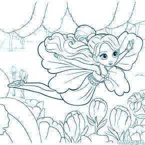 Раскраска Эльфы Раскраска Эльфы