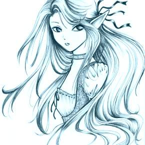 Раскраска Эльфы Раскраска Эльфы