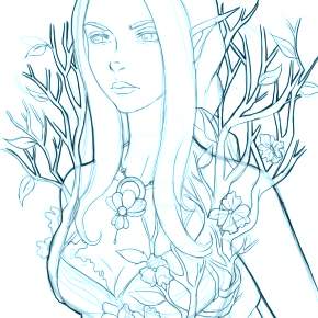 Раскраска Эльфы Раскраска Эльфы