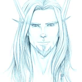 Раскраска Эльфы Раскраска Эльфы